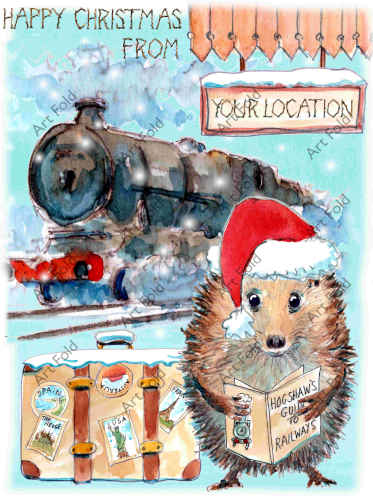 1358B railway christmas HC from SKIL-1358