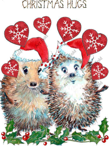 1736B hugs two hog CHRISTMAS HUGS from SKIL-1736