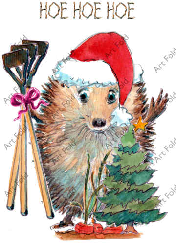 361B gardener christmas tree three hoes HOE HOE HOE FROM jpeg SKIL-361