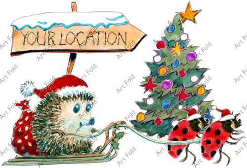 7B sleigh Christmas better ladybirds Kit jpeg SKIL-7